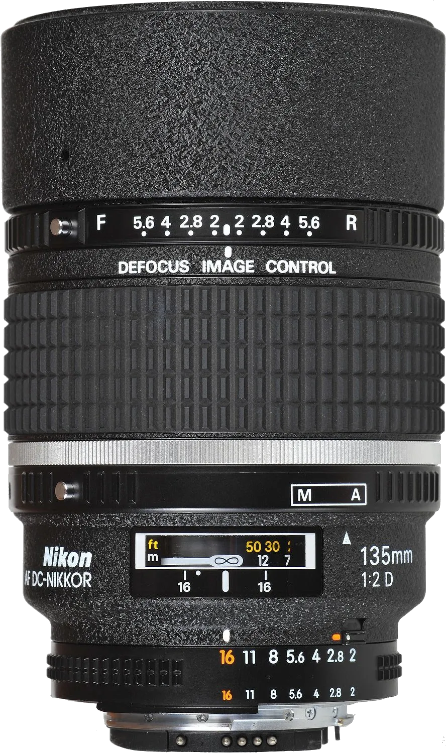 Ремонт механических узлов Nikon 135mm f/2D AF DC-Nikkor