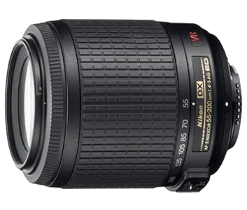 Ремонт механических узлов Nikon 55-200mm f/4-5.6G AF-S DX VR IF-ED Zoom-Nikkor
