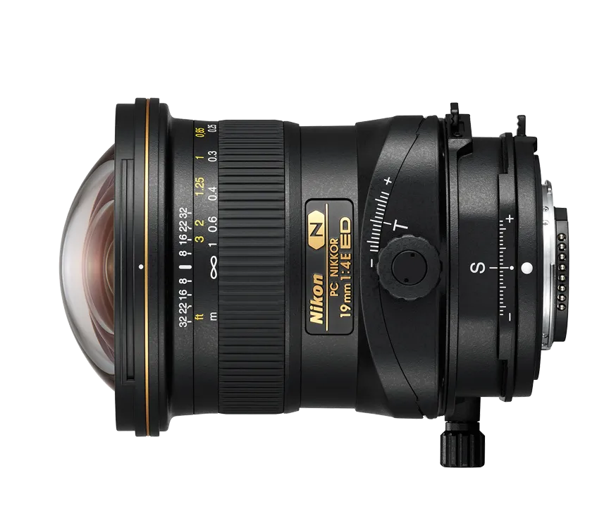 Ремонт механических узлов Nikon PC Nikkor 19mm f/4E ED
